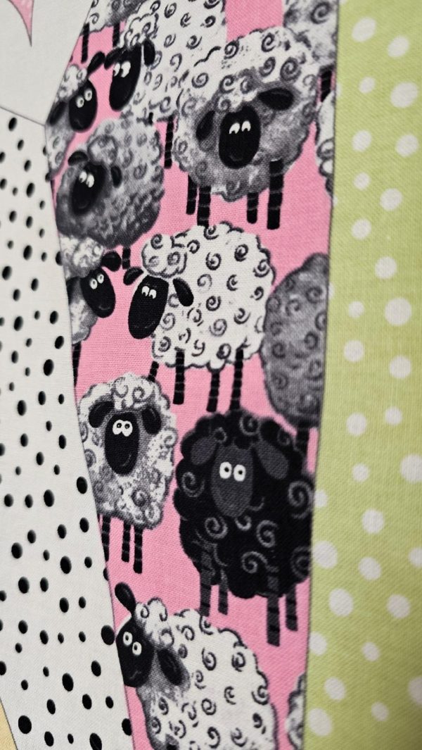 19 Fabric Panel - Lal the Lamb Designer Susybee - Panel 57