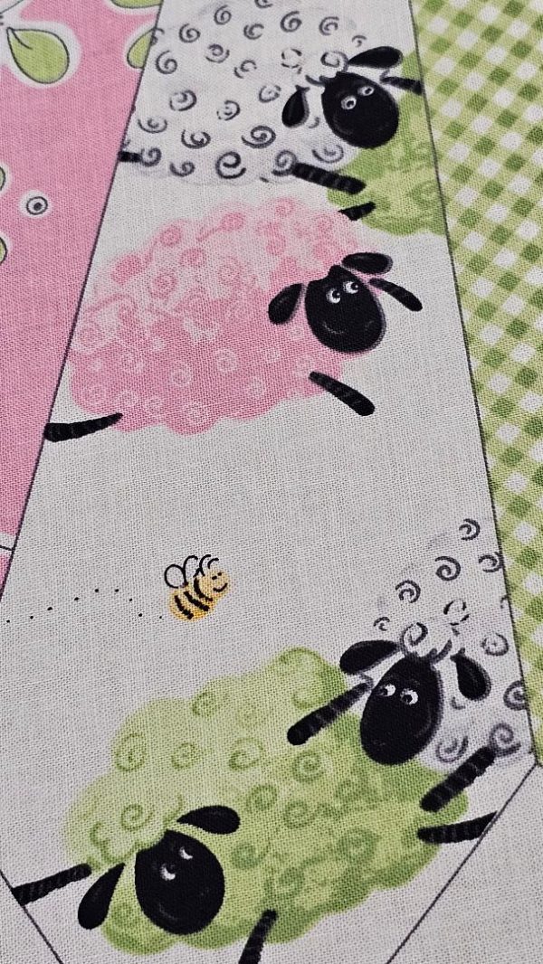 20 Fabric Panel - Lal the Lamb Designer Susybee - Panel 57