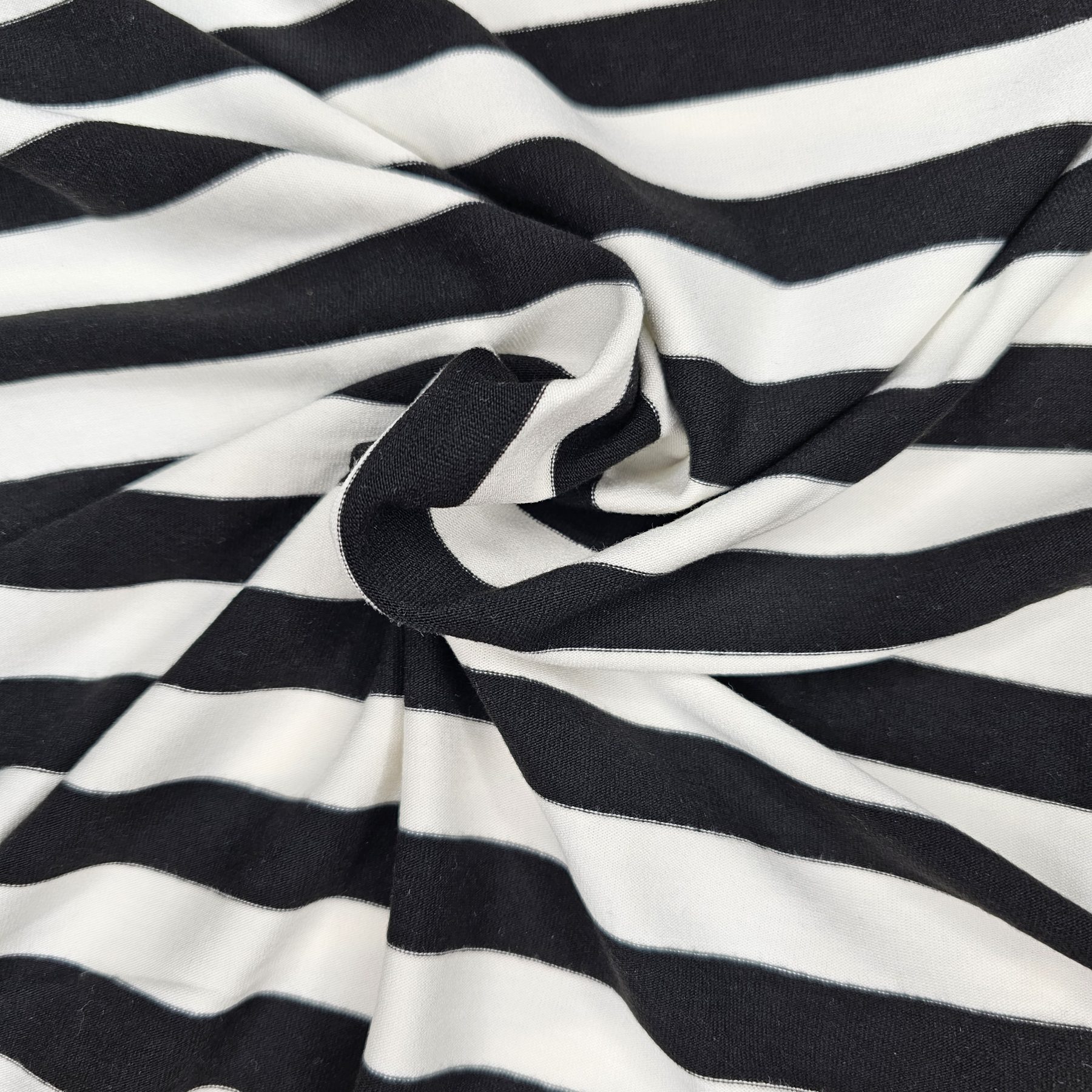 Discovery Knitting - Stretch Knitted Fabric - Breton Stripe - 3 metres - SF005