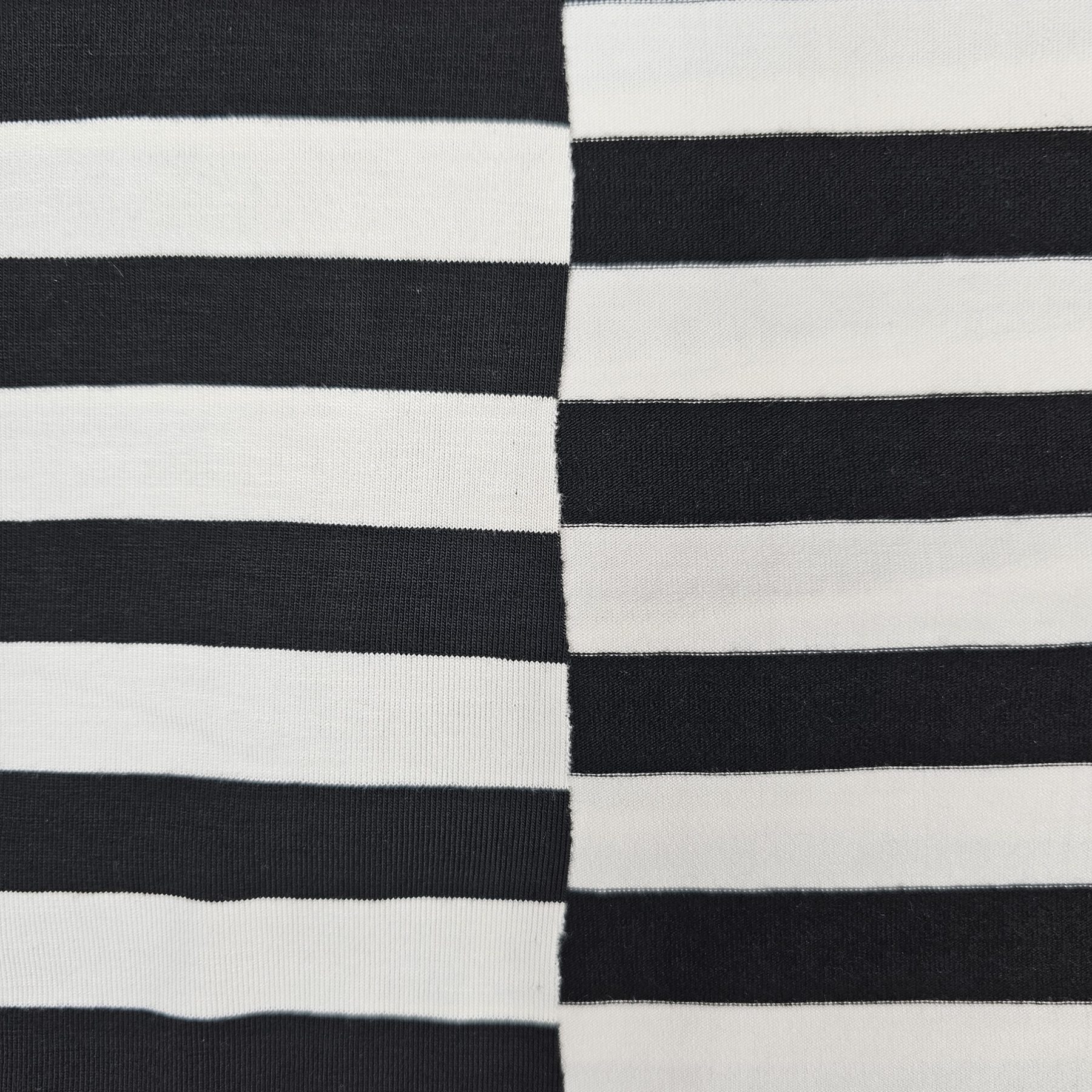 Discovery Knitting - Stretch Knitted Fabric - Breton Stripe - 3 metres - SF005