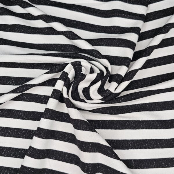 Discovery Knitting - Stretch Knitted Fabric - Breton Stripe -3 metres - SF019