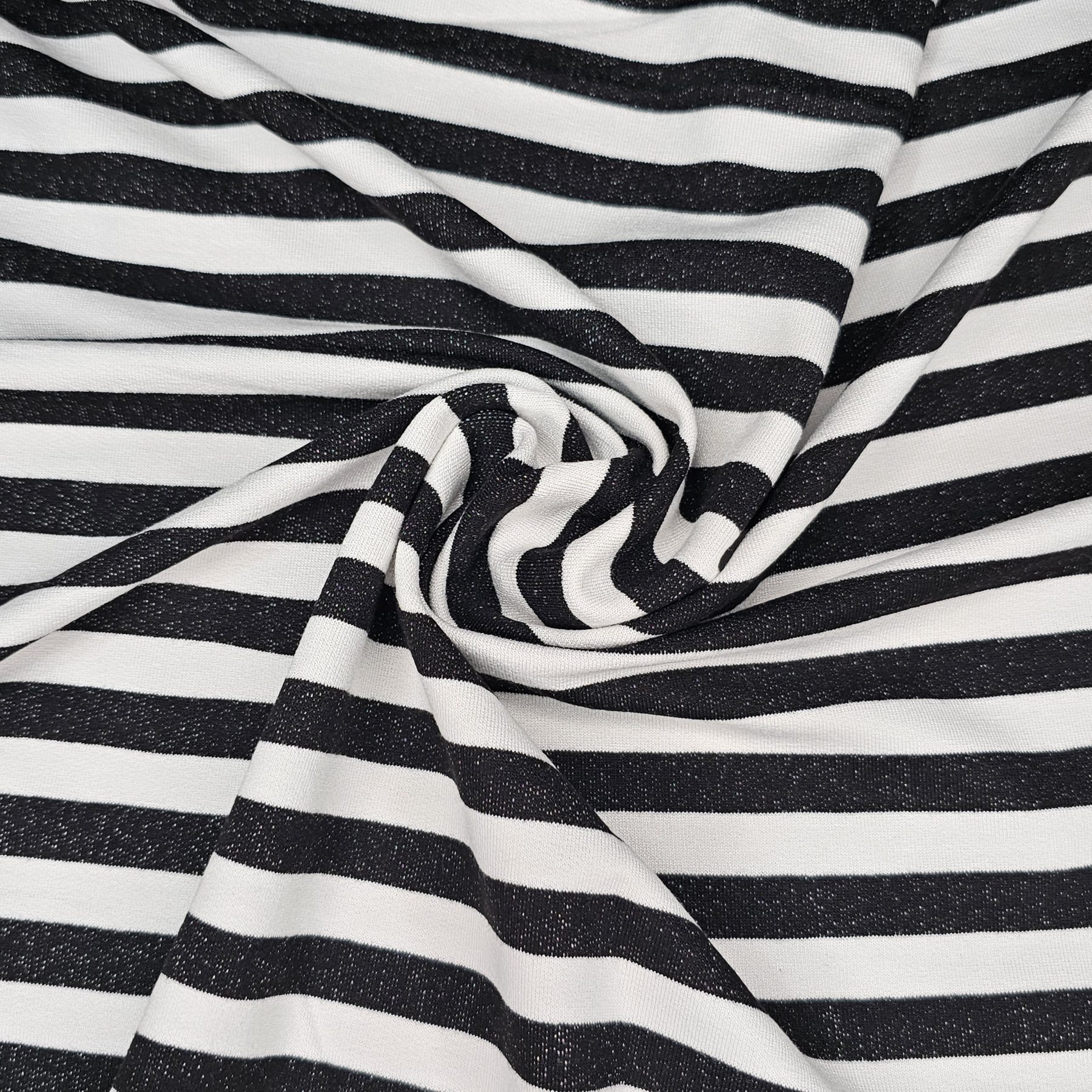 Discovery Knitting - Stretch Knitted Fabric - Breton Stripe -3 metres - SF019