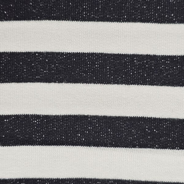 Discovery Knitting - Stretch Knitted Fabric - Breton Stripe -3 metres - SF019