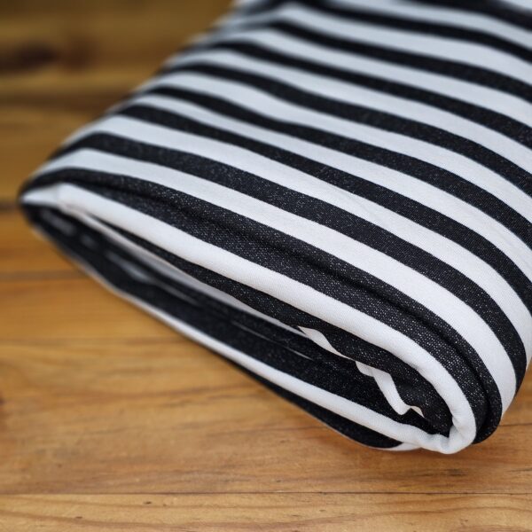 Discovery Knitting - Stretch Knitted Fabric - Breton Stripe -3 metres - SF019