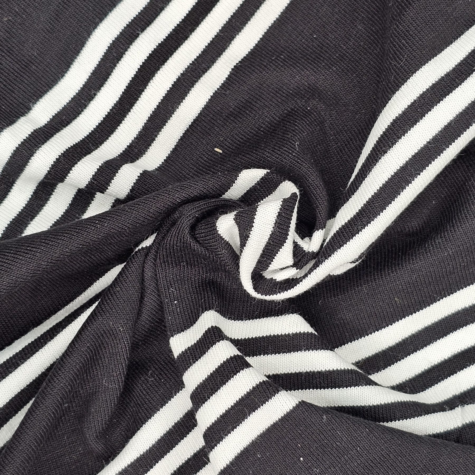 Discovery Knitting - Stretch Knitted Fabric - Breton Stripe - 3 metres - SF022