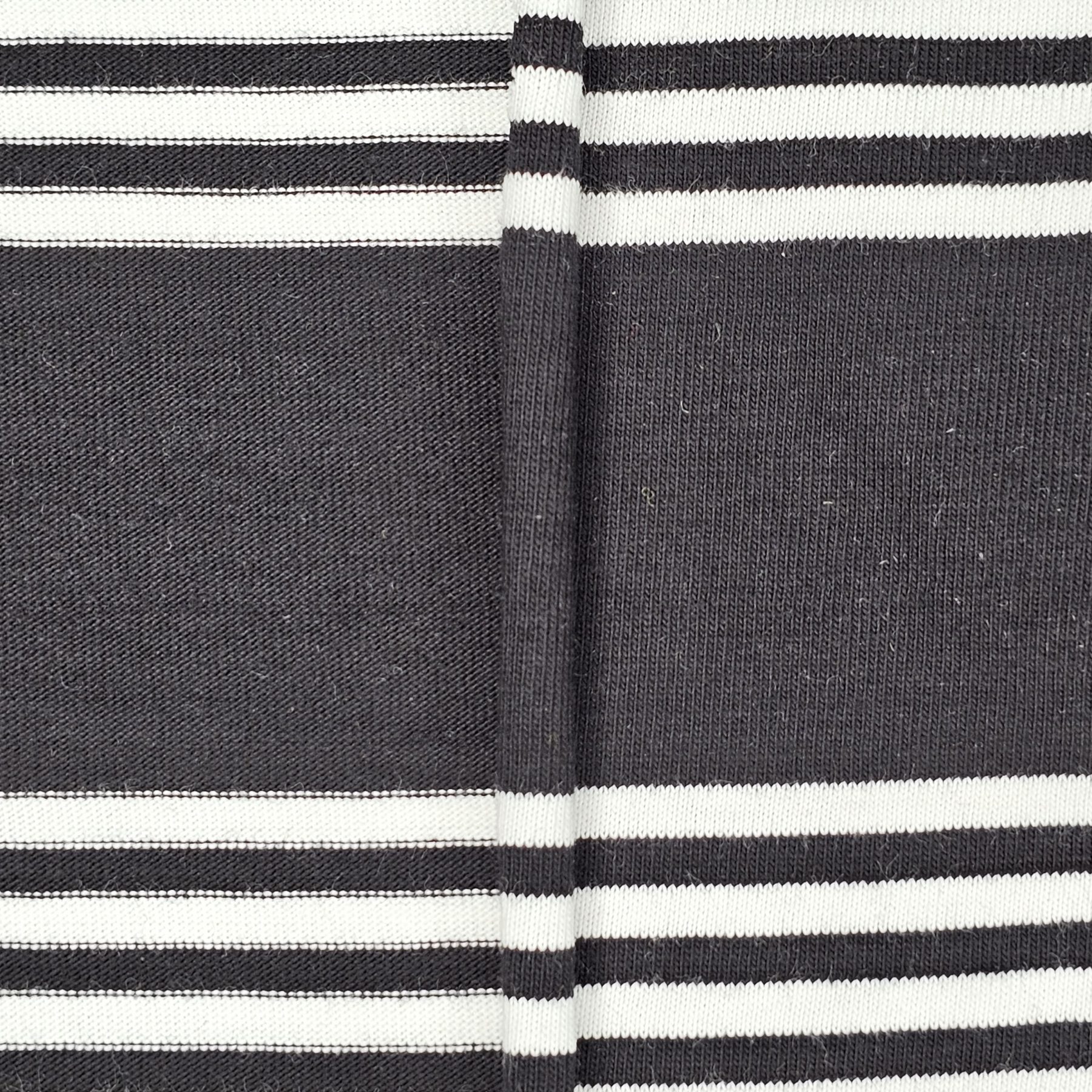 Discovery Knitting - Stretch Knitted Fabric - Breton Stripe - 3 metres - SF022