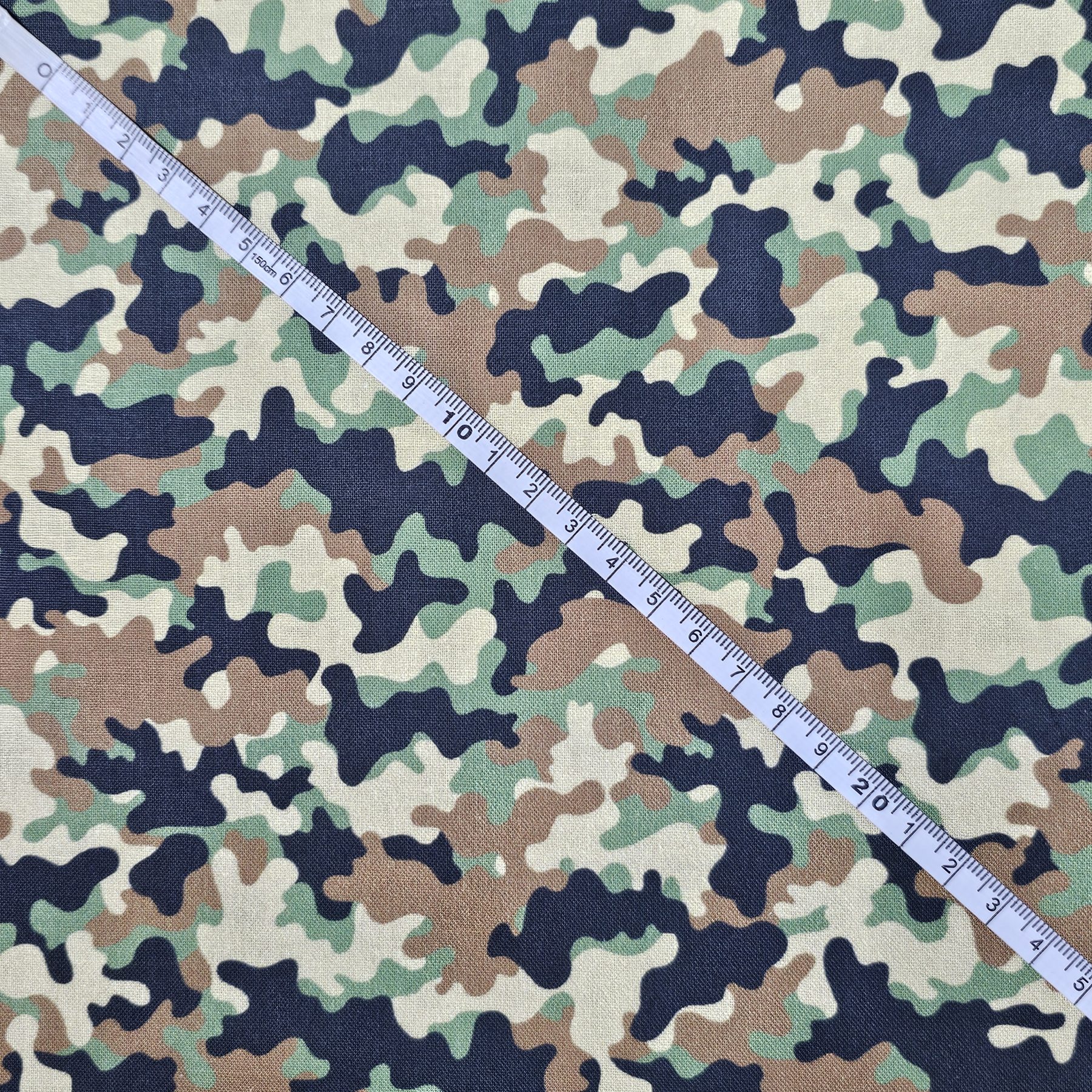 Crafty Fabrics - Small Camouflage Design - CC103