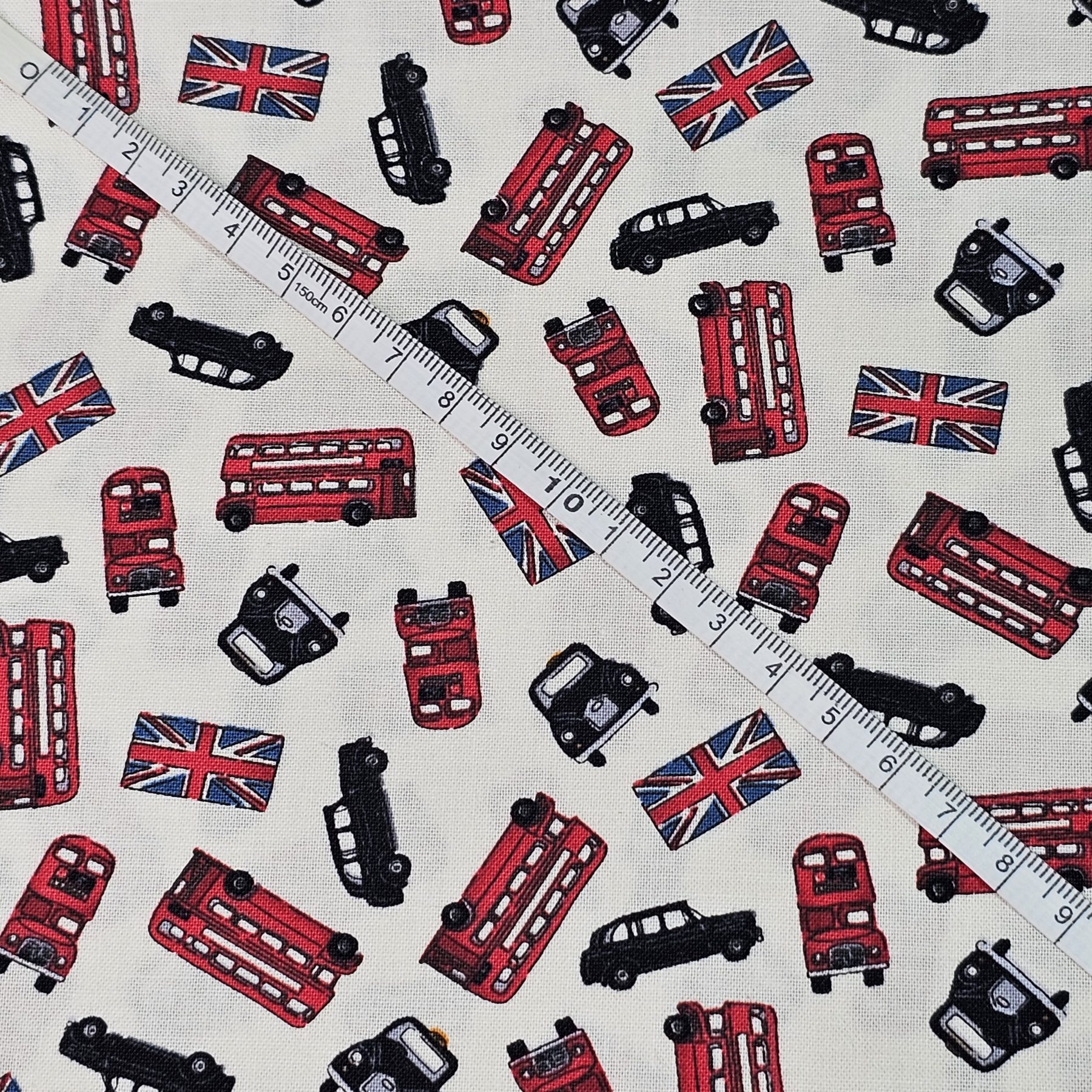 Makower - London Bus Scatter - M159