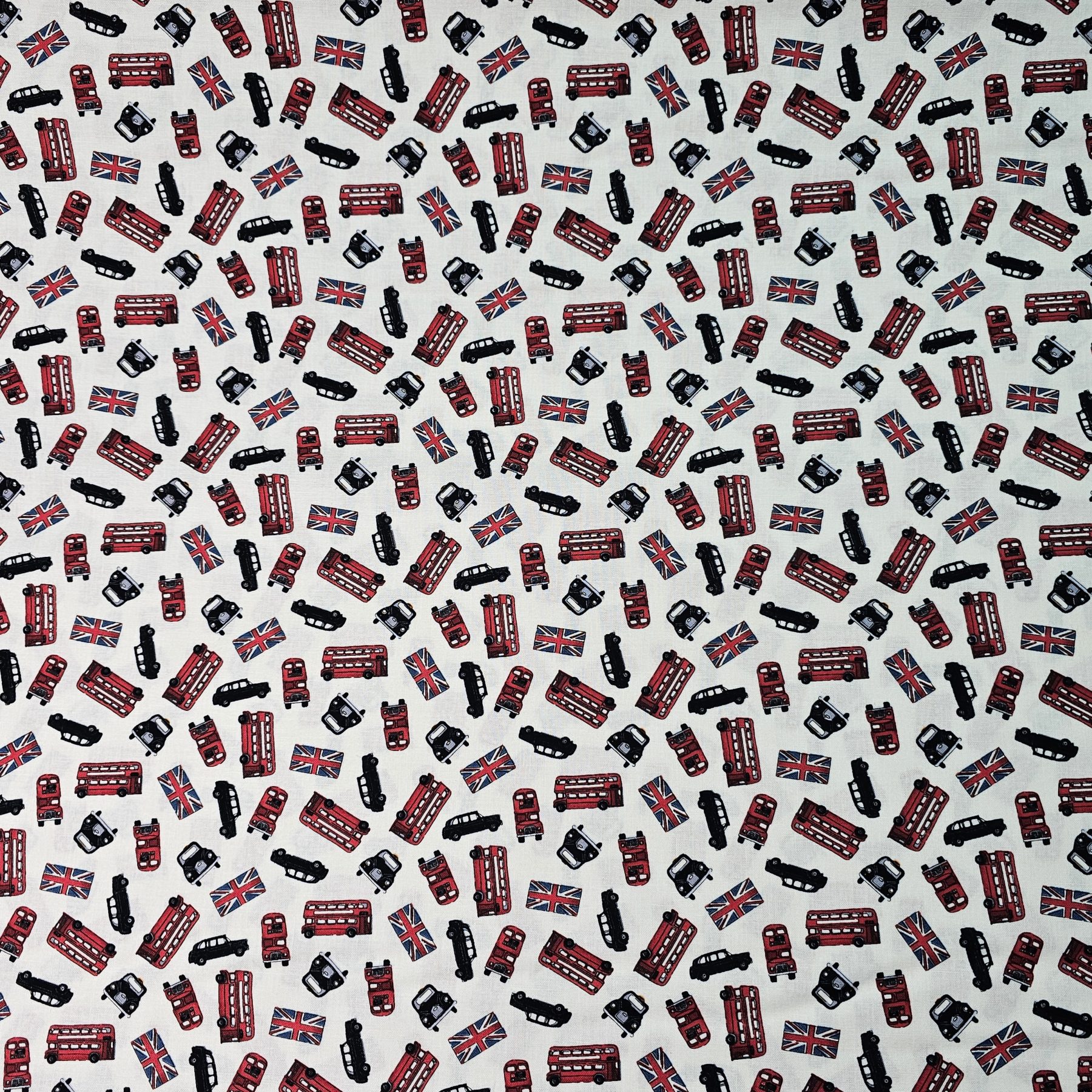 Makower - London Bus Scatter - M159