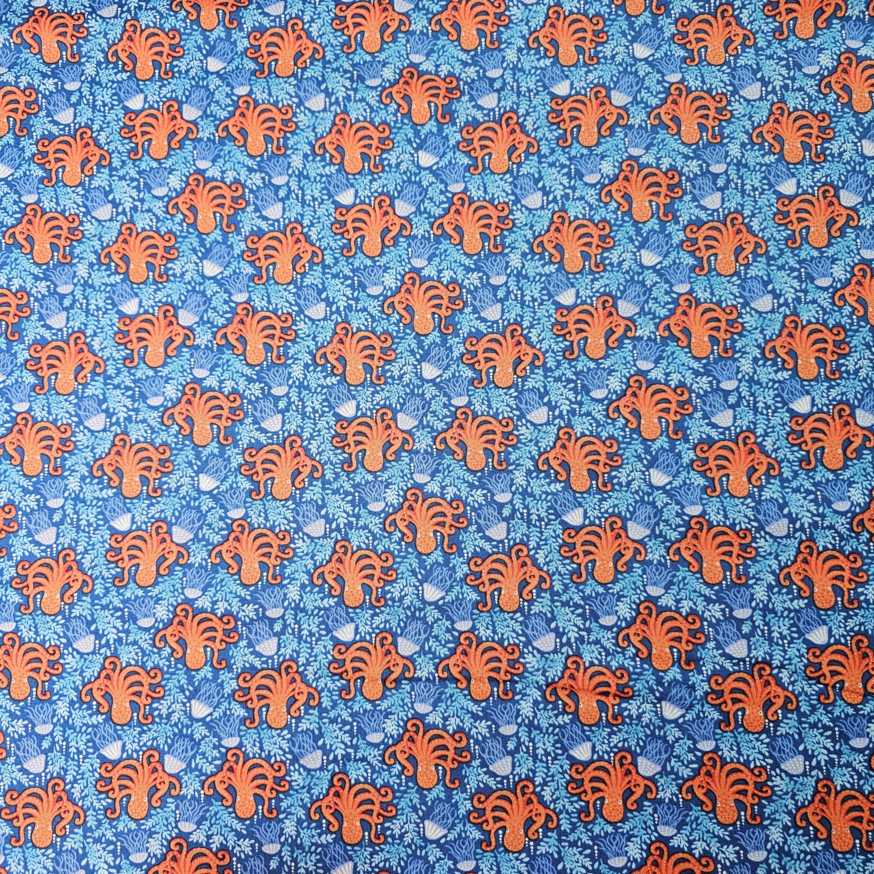 Makower - Deep Blue Sea Octopus - M162