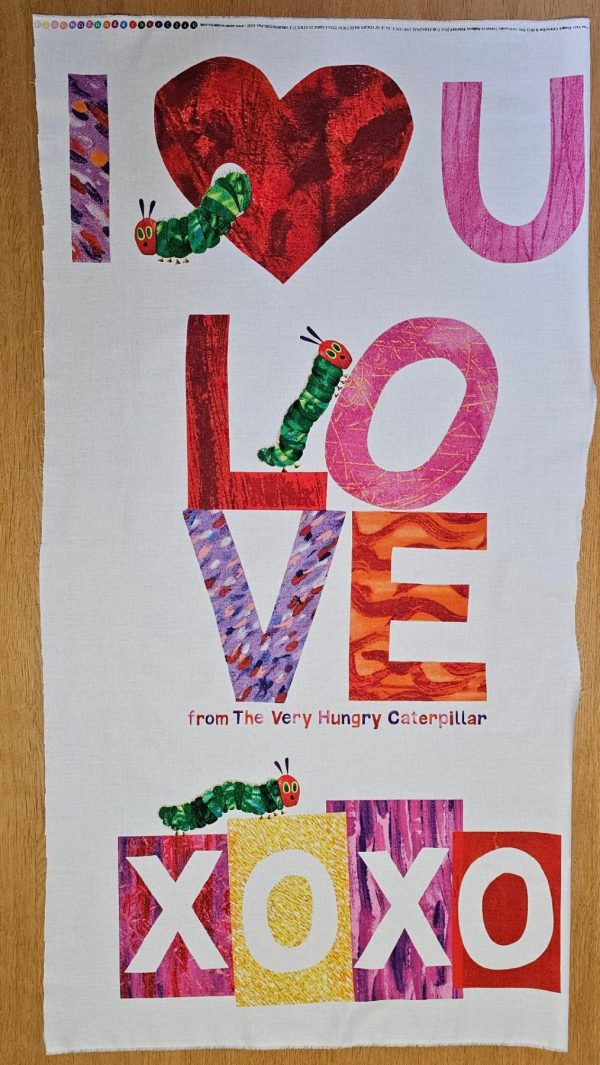 30 Fabric Panel - The Very Hungry Caterpillar - Panel 51
