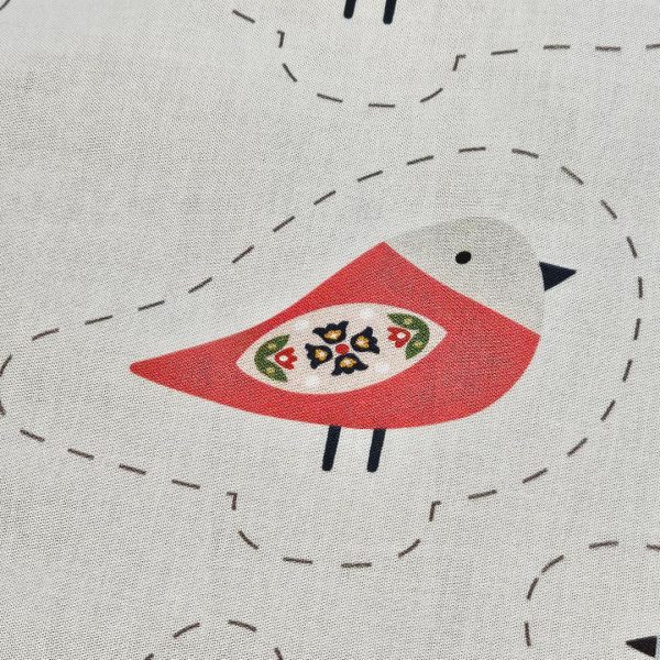 44 Fabric Panel - Winter Folk by Sally Payne - Panel 79