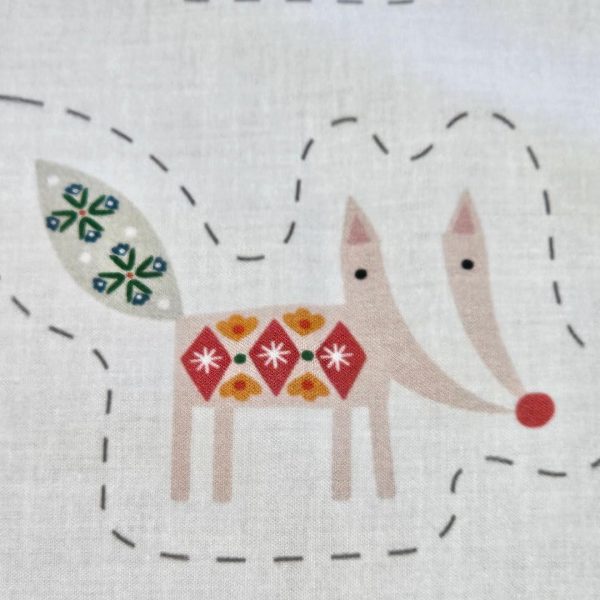 49 Fabric Panel - Winter Folk by Sally Payne - Panel 79