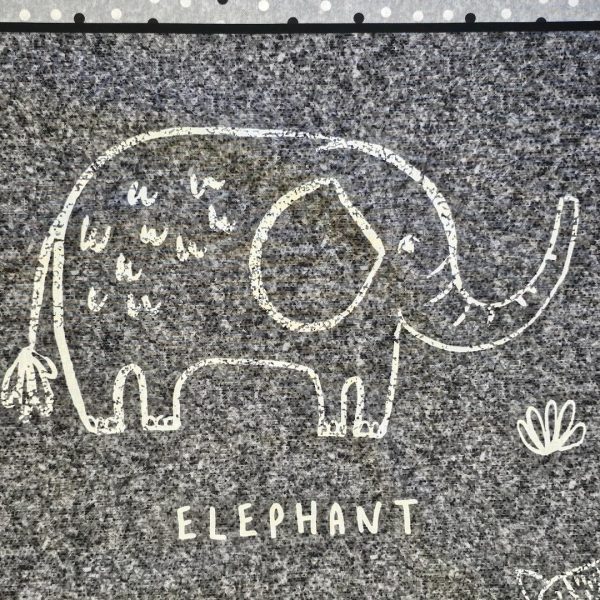 Fabric Panel - Wild Bunch Safari Animals - Panel 72