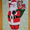 6 Fabric Panel - HO HO HO - Panel 67