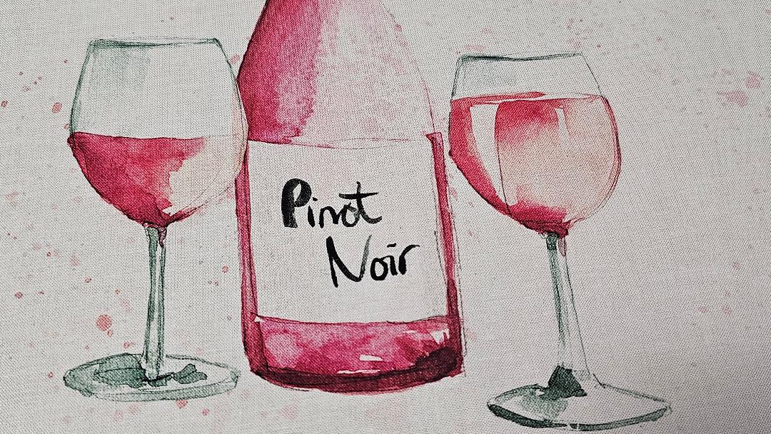 Fabric Panel - Pop The Cork! - Panel 66