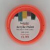 Hunkydory - Artist Acrylic Paint - Neon - Red - 03