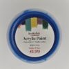 Hunkydory - Artist Acrylic Paint - Glitter - Blue - 04