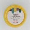 Hunkydory - Artist Acrylic Paint - Matt - Yellow - 04