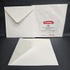 111 Luxury 6"x 6" Card Blanks 20 Pack & 6"x 6" Envelopes 25 Pack