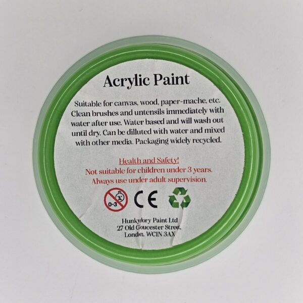 Hunkydory - Artist Acrylic Paint - Matt - Light Green - 12