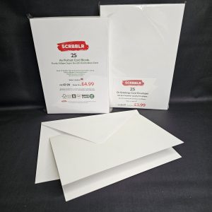 Luxury A5 Card Blanks / C5 Envelopes Pack 25