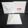 Luxury 5" x 5" Card Blanks / 5" x 5" Envelopes Pack 25