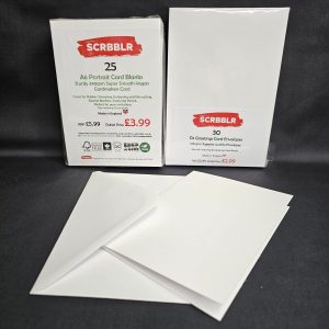 Luxury A6 Card Blanks 25 Pack & C6 Envelopes 30 Pack