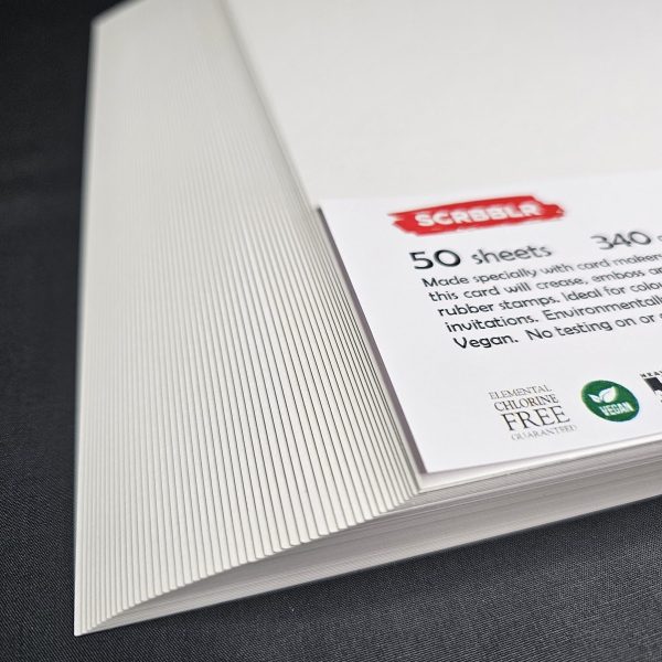 SCBBLR A4 Super Smooth White Card 50 Sheets