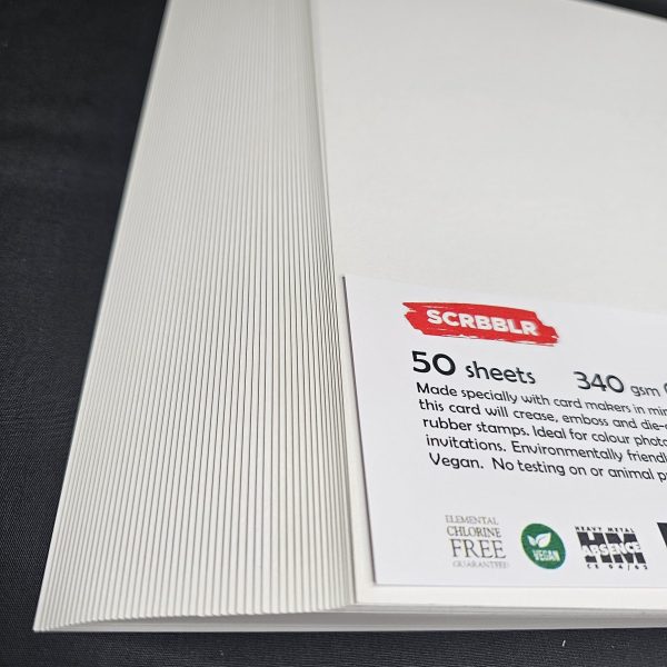 SCBBLR A4 Super Smooth White Card 50 Sheets