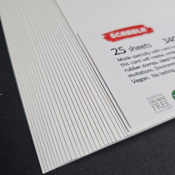 SCBBLR A4 Super Smooth White Card 25 Sheets
