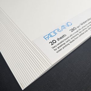 White Watercolor Paper 20 Sheets 280 gsm