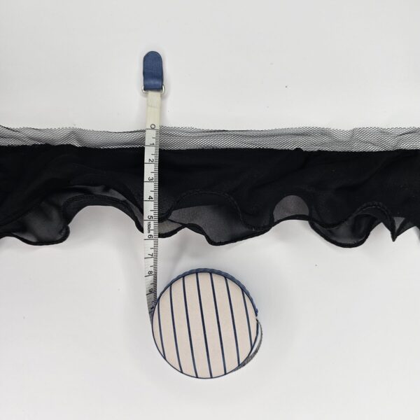 Large Black Lace Trimmings - 3 metres - TP3016