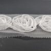 3D Flowers White Medium Trimmings - 3 metres - TP3028