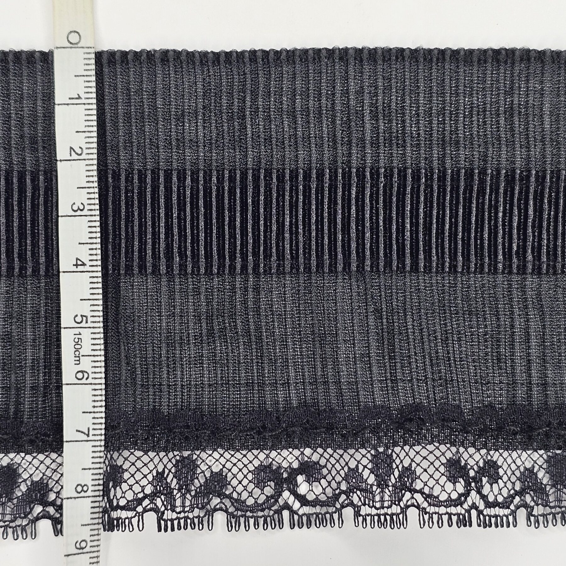 Black Elasticated Large Trimmings - 3 metres - TP3022