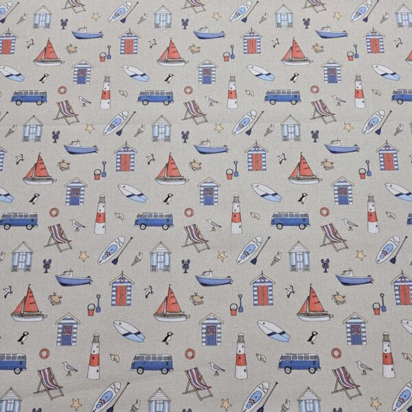Panama 100% Cotton Fabric - Emma Lawrence Designs - Nautical - CC255