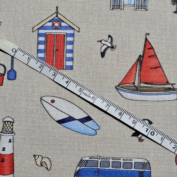 Panama 100% Cotton Fabric - Emma Lawrence Designs - Nautical - CC255