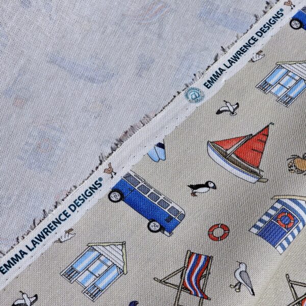 Panama 100% Cotton Fabric - Emma Lawrence Designs - Nautical - CC255