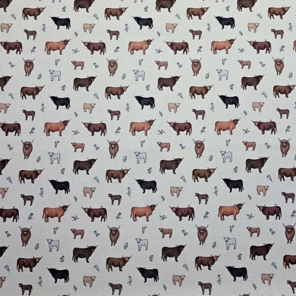 Panama 100% Cotton Fabric - Emma Lawrence Designs - Buffalo - CC258