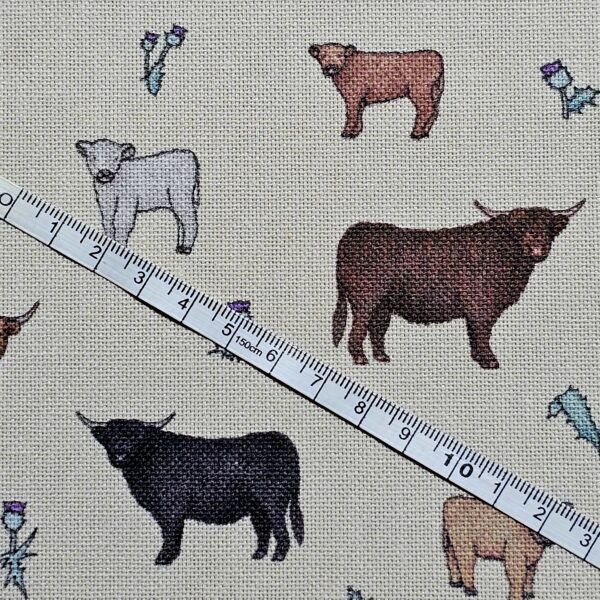 Panama 100% Cotton Fabric - Emma Lawrence Designs - Buffalo - CC258