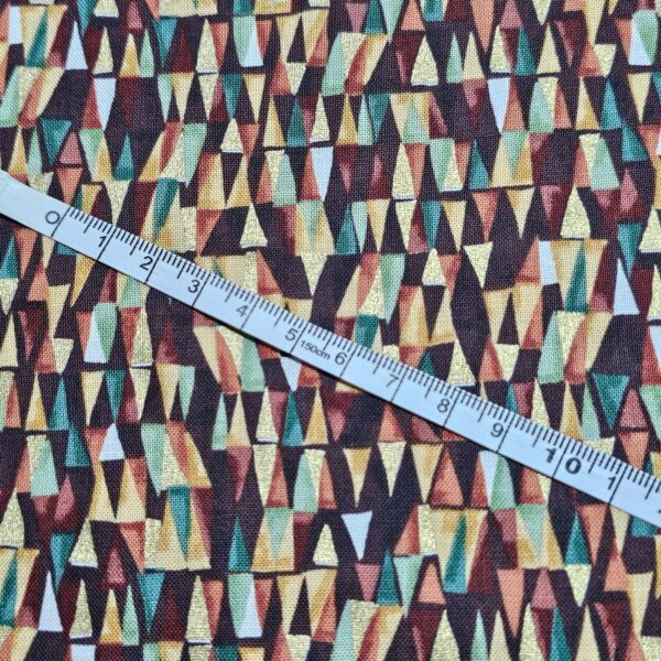 Makower - Golden Geometric - M193