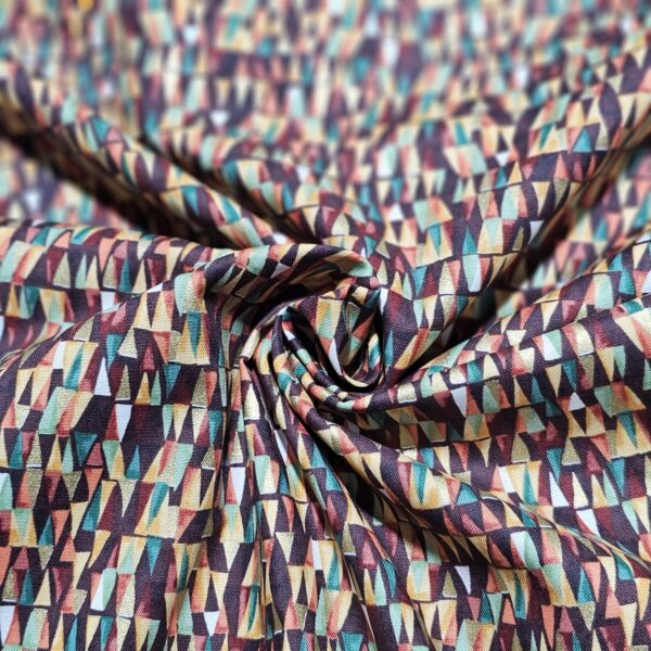 Makower - Golden Geometric - M193