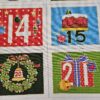 Fabric Panel - Merry Christmas Santa Advent Calendar - Panel 18