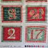 Fabric Panel - Good Tidings Christmas Advent Calendar - Panel 2