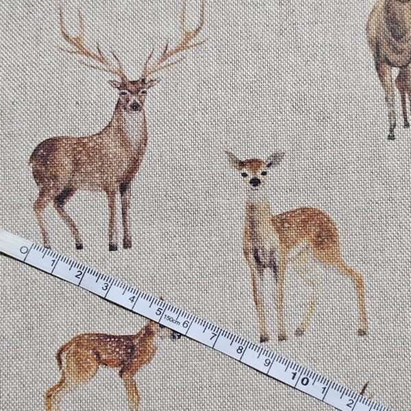 Cotton Canvas - Spey Deers - CC275