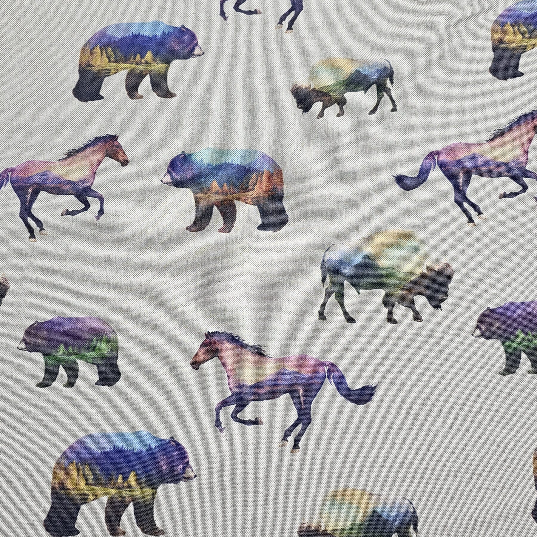 Cotton Canvas - Animal Wilderness - CC279