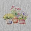 Cotton Canvas - Flower Pots - CC284