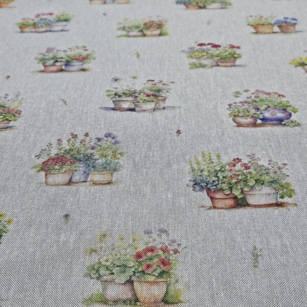 Cotton Canvas - Flower Pots - CC284