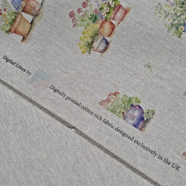 Cotton Canvas - Flower Pots - CC284