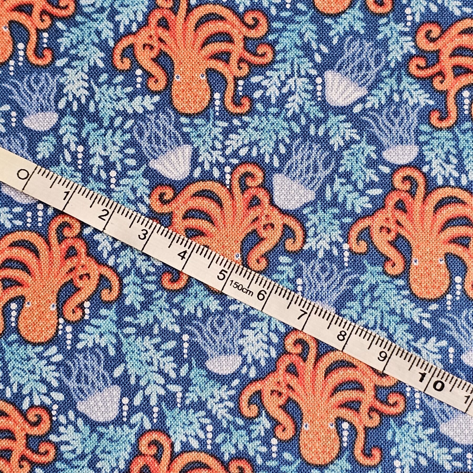 Makower - Deep Blue Sea Octopus - M212